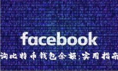 如何查询比特币钱包余额