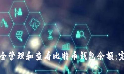 如何安全管理和查看比特币钱包余额：完整指南